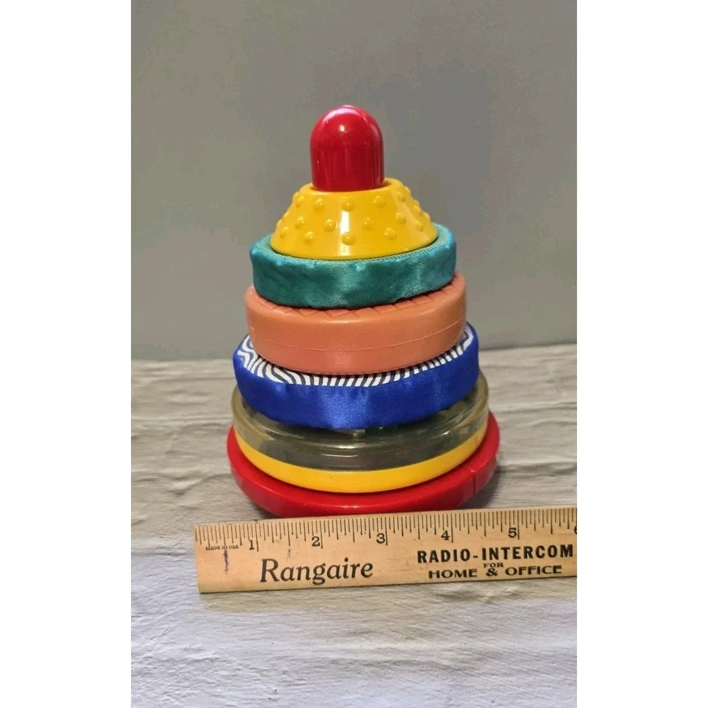 Discovery Toys Stacki & Learn  Children's Toy Variety If Colors, Textures,...